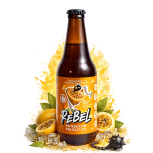 Rebel Kombucha maracuyá 330 ml